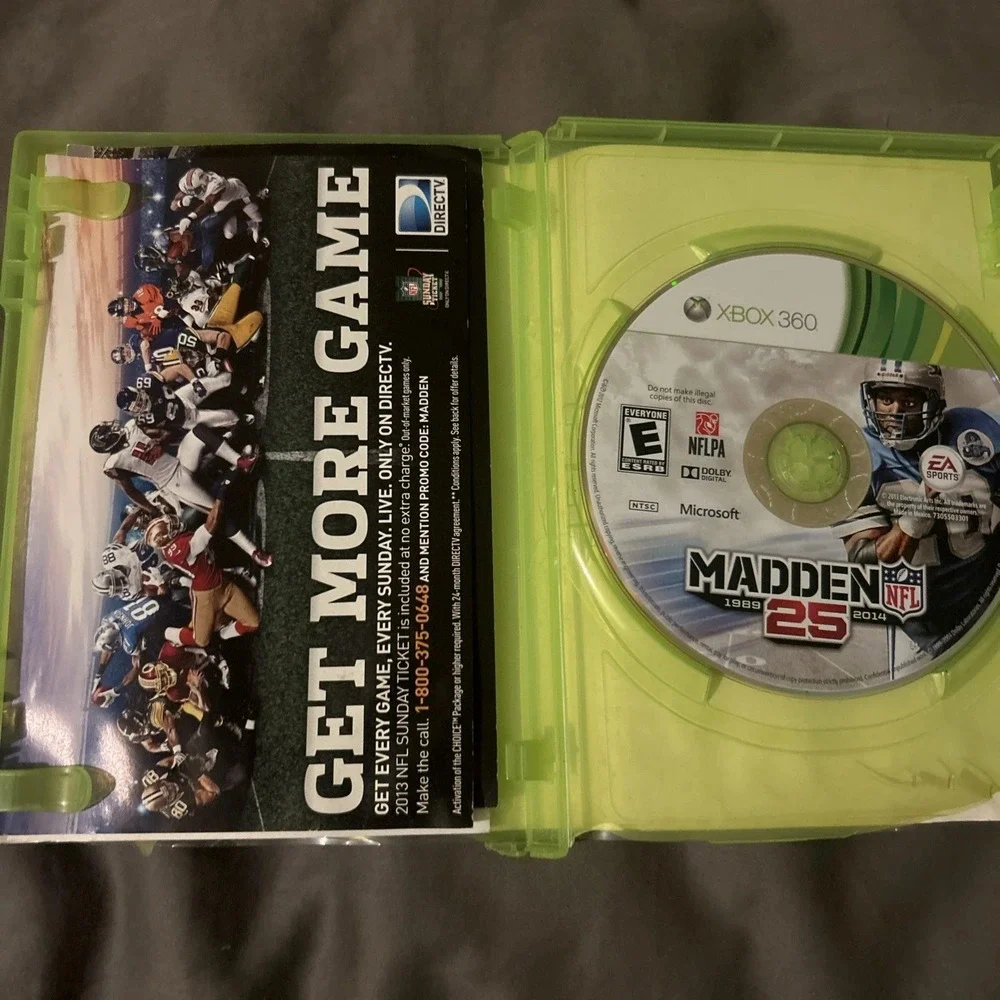 EA Sports Madden NFL 25 Xbox 360 Barry Sanders 25th Anniversary Edition 2013